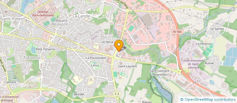 localisation de l'entreprise 523 641 272  à VANNES