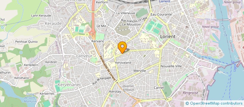 localisation de l'entreprise 523 649 754 à LORIENT