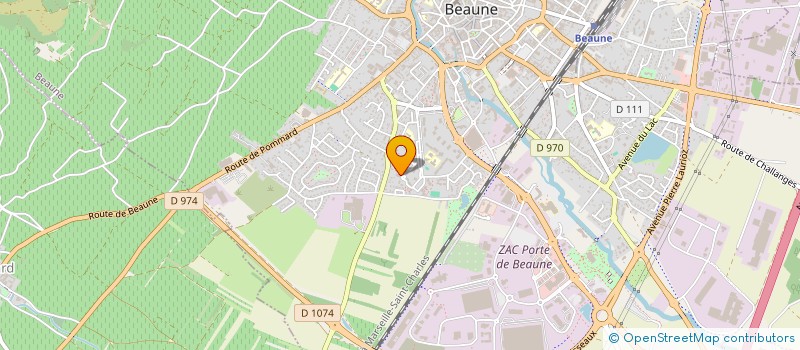 localisation de l'entreprise 523 663 847  à BEAUNE