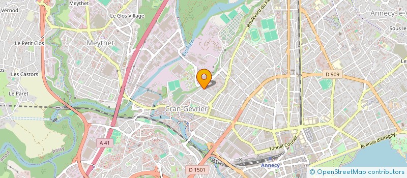 localisation de l'entreprise 523 669 547  à ANNECY