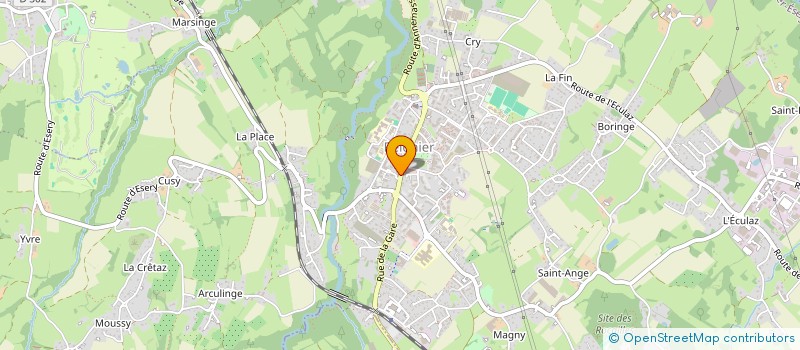 localisation de l'entreprise 523 669 562 à REIGNIER-ESERY