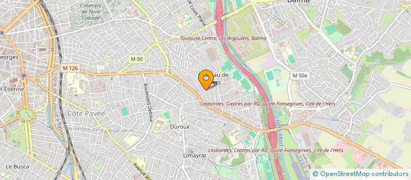 localisation de l'entreprise 523 719 193 à TOULOUSE