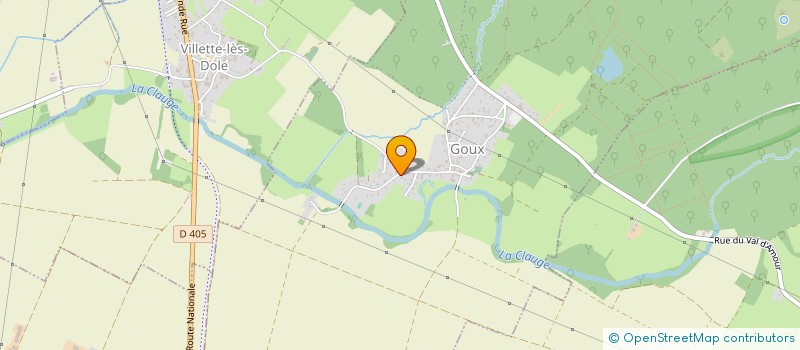 localisation de l'entreprise 523 754 406   MONTPERREUX