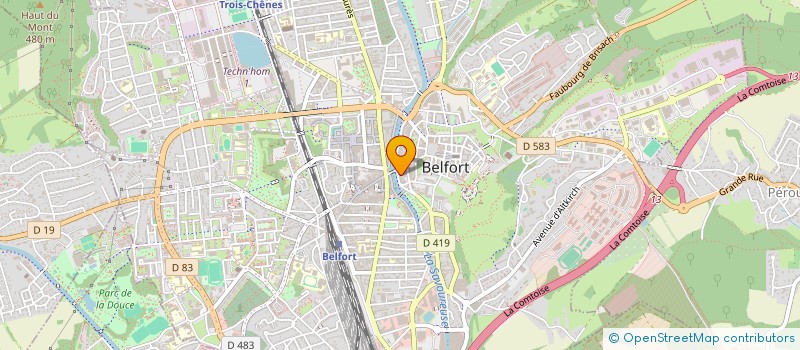 localisation de l'entreprise 523 758 597 à BELFORT