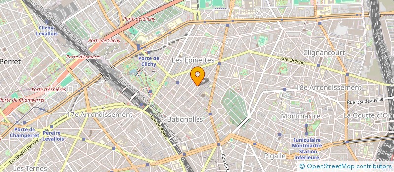 localisation de l'entreprise 523 780 070   PARIS