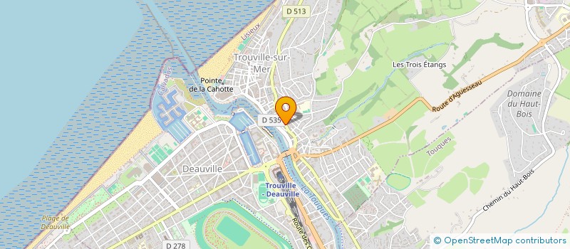 localisation de l'entreprise 523 785 566 à HONFLEUR