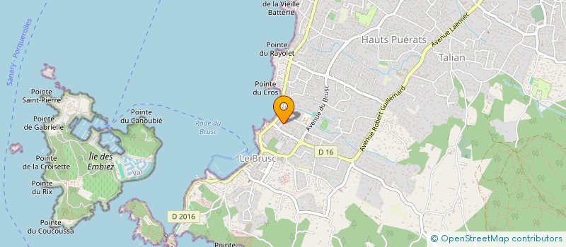 localisation de l'entreprise 523 800 332   SIX-FOURS-LES-PLAGES