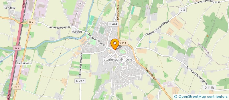 localisation de l'entreprise 523 803 047   ETOILE-SUR-RHONE