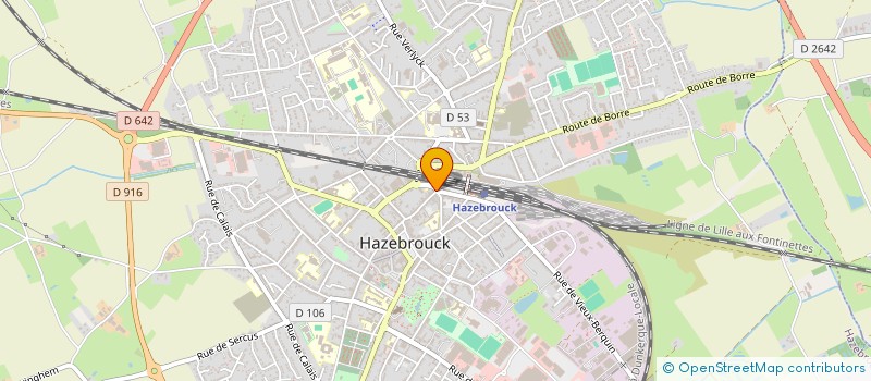 localisation de l'entreprise 523 805 810 à ISBERGUES