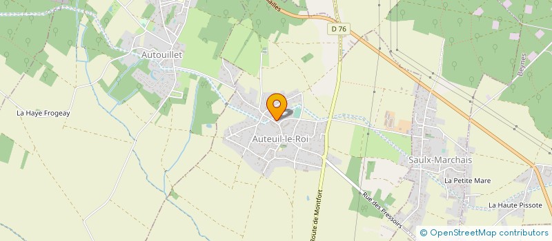 localisation de l'entreprise 523 877 884   AUTEUIL