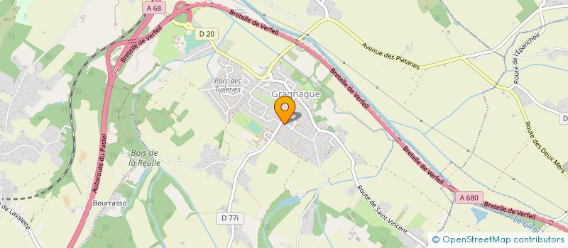 localisation de l'entreprise 523 898 799   CASTELGINEST