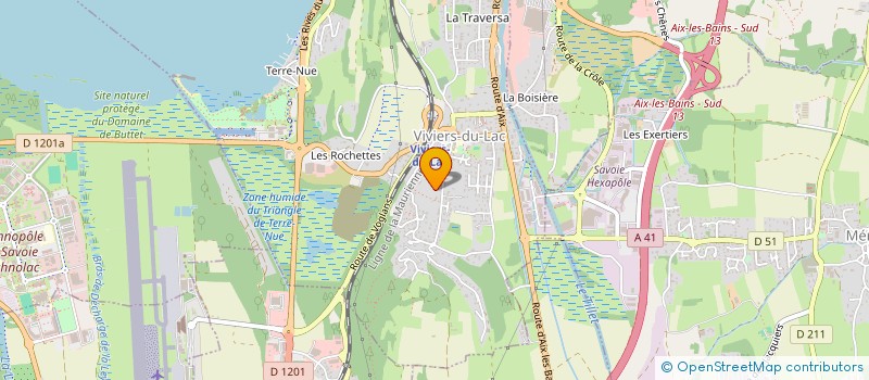 localisation de l'entreprise 523 903 763   VIVIERS-DU-LAC