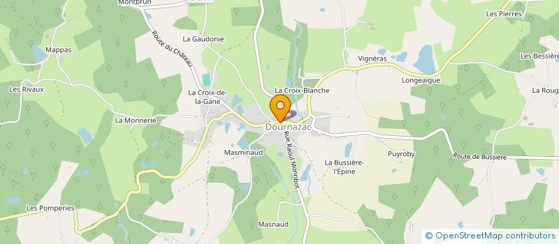 localisation de l'entreprise 523 918 381   DOURNAZAC