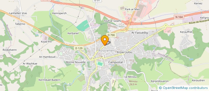 localisation de l'entreprise 523 935 641   PLOUGUERNEVEL