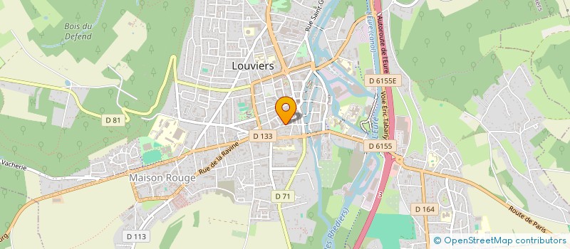 localisation de l'entreprise 523 947 943   SAINT-LEGER-DU-BOURG-DENIS