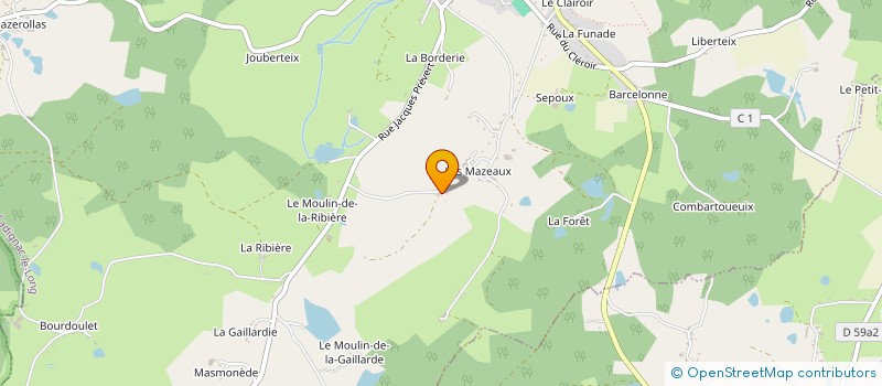 localisation de l'entreprise 523 965 762   SAINT-YRIEIX-LA-PERCHE