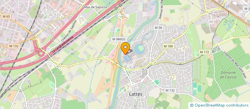 localisation de l'entreprise 523 982 064   CHAMPAGNE-AU-MONT-D'OR