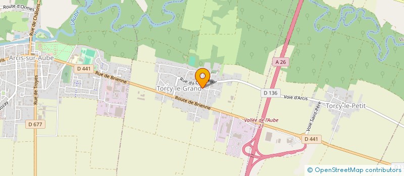 localisation de l'entreprise 523 983 583   ARCIS-SUR-AUBE