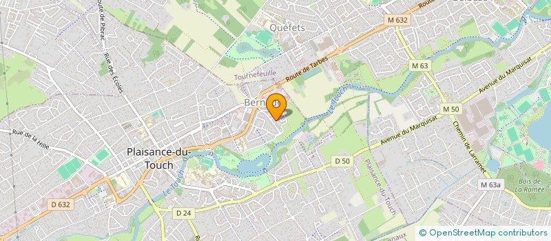 localisation de l'entreprise 523 989 531 à TOULOUSE