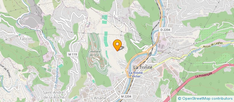 localisation de l'entreprise 524 015 849 à NICE