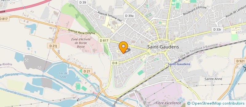 localisation de l'entreprise 524 026 226 à SAINT-GAUDENS