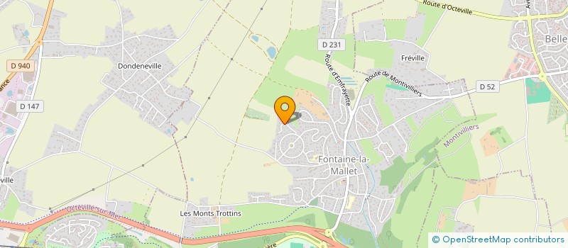 localisation de l'entreprise 524 032 786   FONTAINE-LA-MALLET