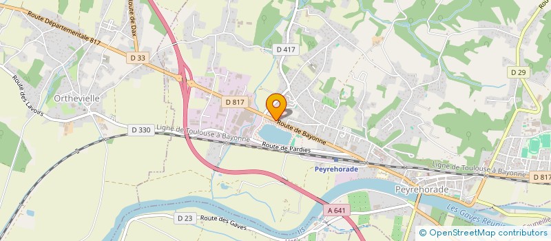 localisation de l'entreprise 524 041 118   PEYREHORADE