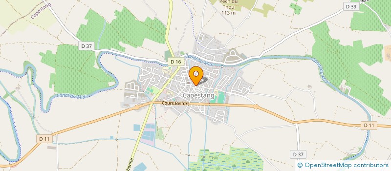 localisation de l'entreprise 524 053 352 à BEZIERS
