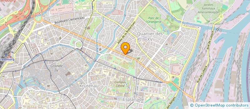 localisation de l'entreprise 524 065 224 à STRASBOURG