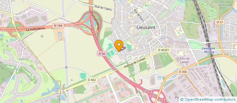 localisation de l'entreprise 524 065 349   LIEUSAINT