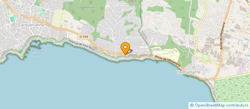 localisation de l'entreprise 524 071 479   MANDELIEU-LA-NAPOULE