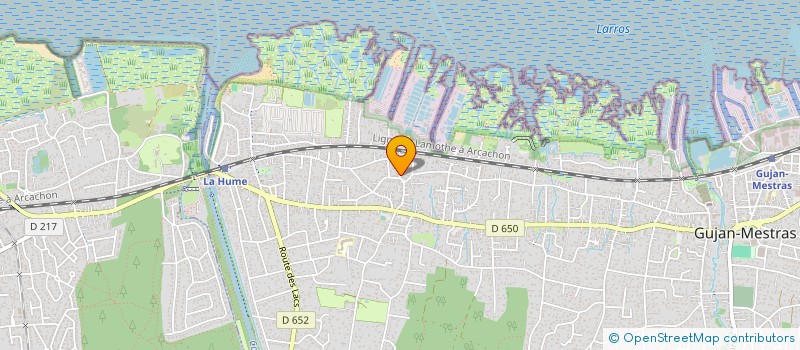 localisation de l'entreprise 524 133 758   GUJAN-MESTRAS