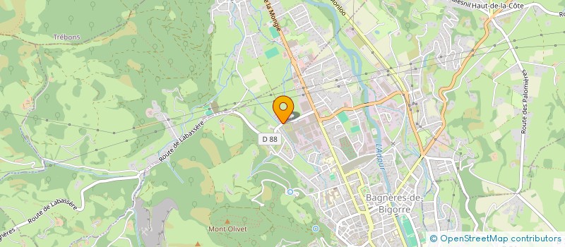 localisation de l'entreprise 524 145 265   BAGNERES-DE-BIGORRE