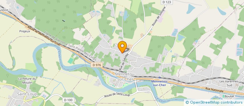 localisation de l'entreprise 524 148 012   MENNETOU-SUR-CHER