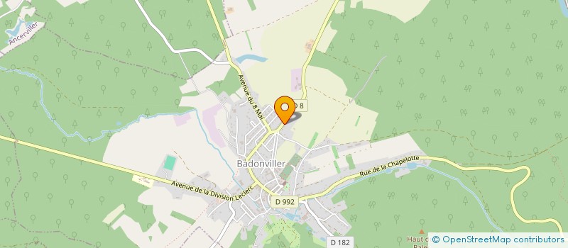 localisation de l'entreprise 524 153 145   BADONVILLER