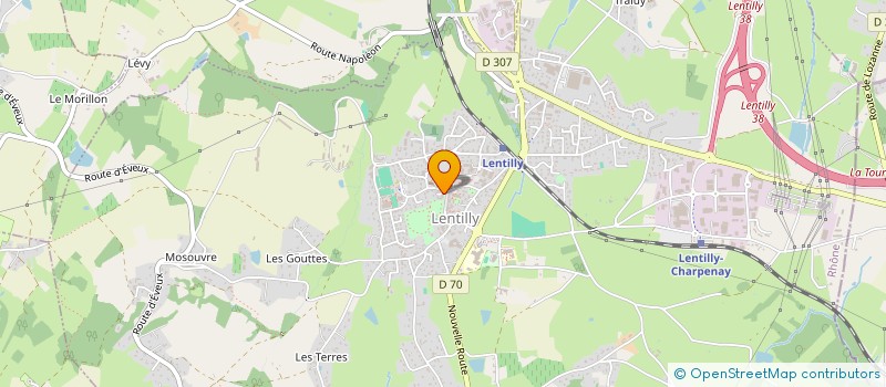 localisation de l'entreprise 524 171 253 à L'ARBRESLE