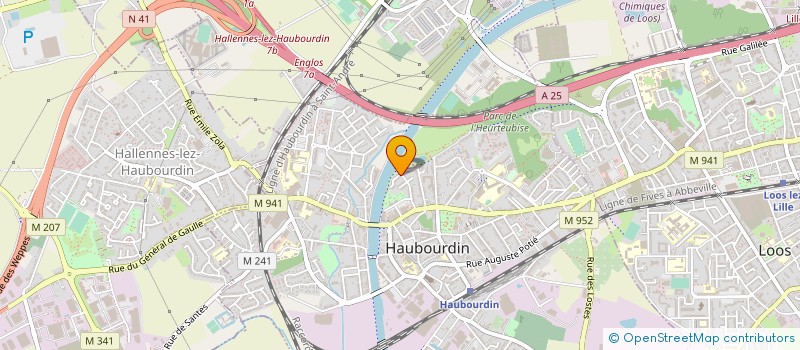 localisation de l'entreprise 524 178 712 à HAUBOURDIN