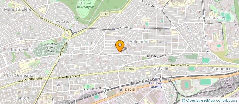 localisation de l'entreprise 524 209 749  à LE HAVRE