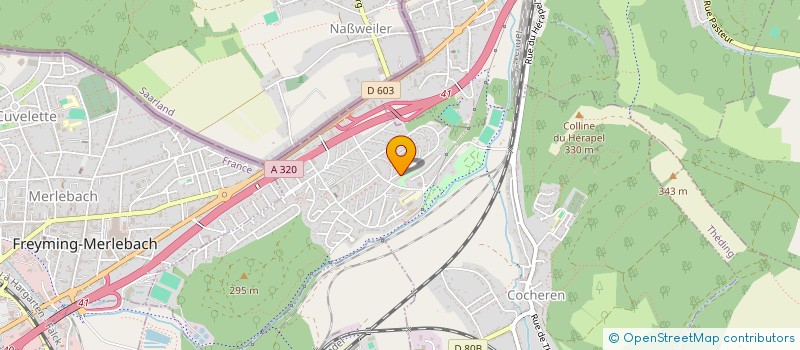 localisation de l'entreprise 524 216 181   CREHANGE