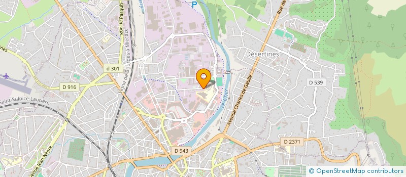 localisation de l'entreprise 524 220 829   MONTLUCON