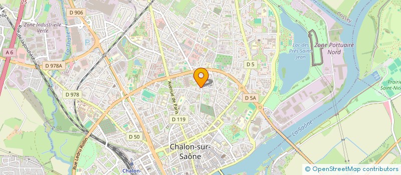 localisation de l'entreprise 524 221 280   CHALON-SUR-SAONE