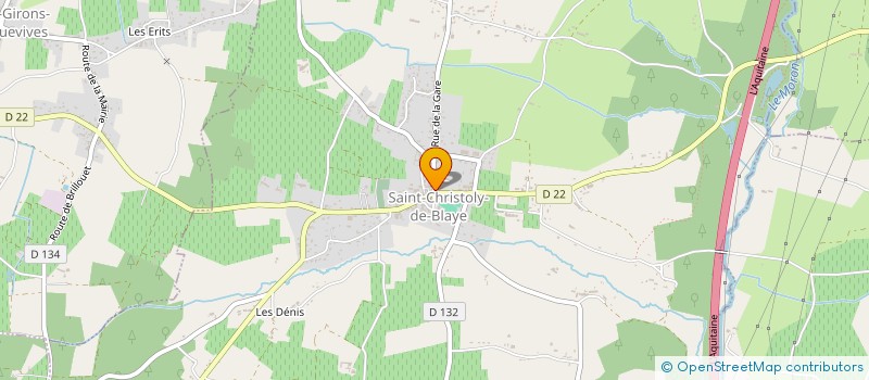 localisation de l'entreprise 524 222 353   MERIGNAC