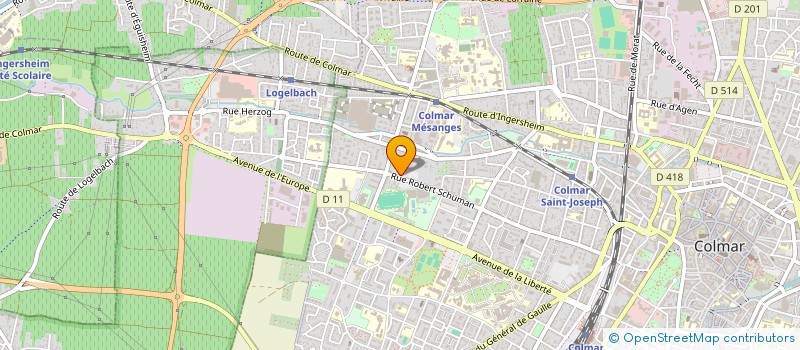 localisation de l'entreprise 524 241 452 à STRASBOURG