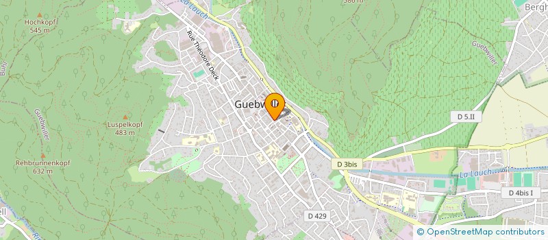 localisation de l'entreprise 524 242 427   GUEBWILLER