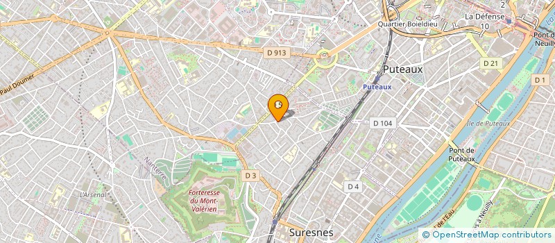 localisation de l'entreprise 524 243 573   MEUDON