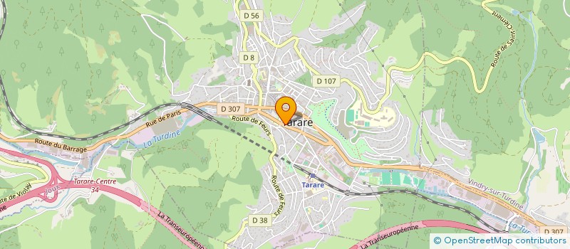 localisation de l'entreprise 524 276 839   TARARE