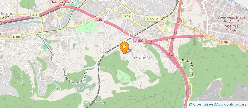 localisation de l'entreprise 524 281 516   AUBAGNE