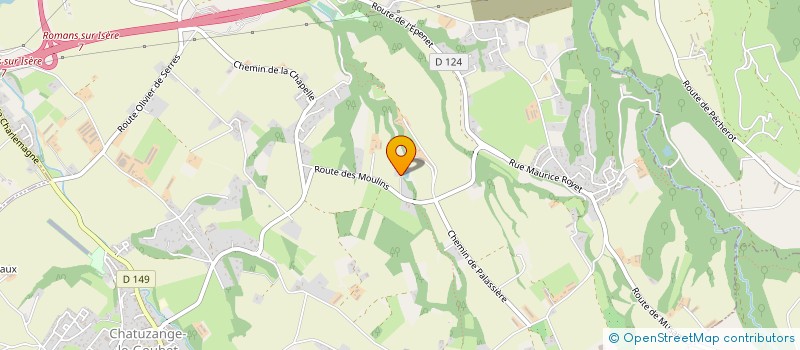 localisation de l'entreprise 524 305 711   CHATUZANGE-LE-GOUBET