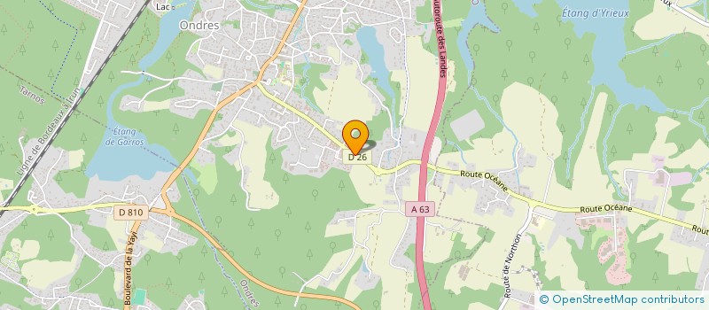 localisation de l'entreprise 524 335 585   ONDRES