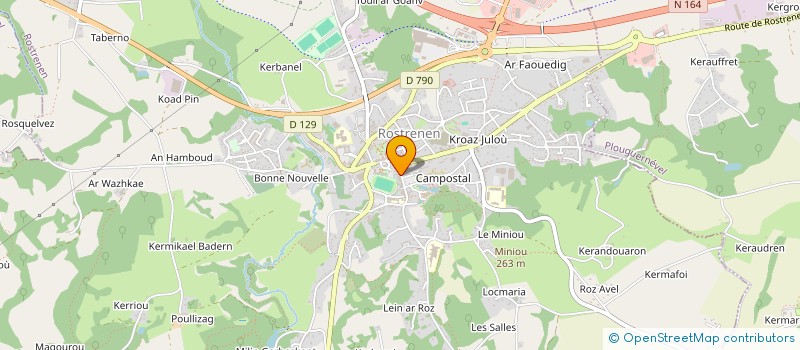 localisation de l'entreprise 524 344 470   SAINT-MEEN-LE-GRAND